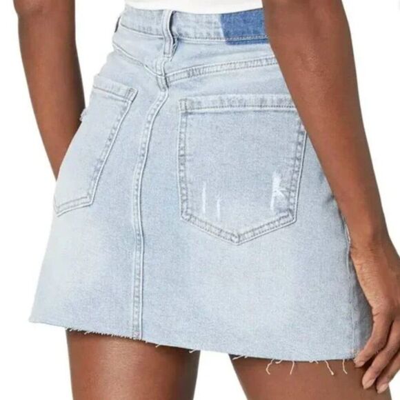 NEW Sanctuary Denim Heritage Mini High Rise Skirt Size 30 NWT - Picture 2 of 10